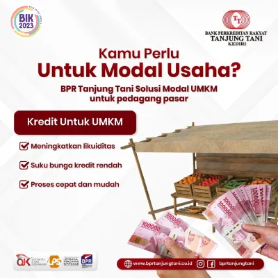 BPR Tanjung Tani Solusi Modal UMKM Untuk Pedagang Pasar